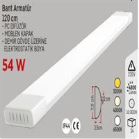 54W YATAY BANT ARAMTÜR 120 CM 6500K 1